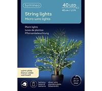 Kaemingk Stringa modellabile 40 microled bianco caldo per piante 40cm
