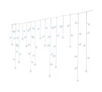 Kaemingk Tenda luminosa Natale Bianco 175 luci - LED Bianco freddo (7,5 + 5 mt)