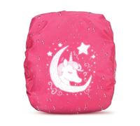 Kaempe Parapioggia, zaino per la scuola, parapioggia, zaino riflettente, accessorio compatibile con Step By Step, Ergobag, Coocazoo, Satch, Scout, Beckmann, Derdiedas (rosa)