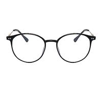 KAEOISFU Occhiali da lettura Donna Uomo, Occhiali rotondi per computer con blocco della luce blu Occhiali da lettura, Occhiali da lettura per computer con prescrizione