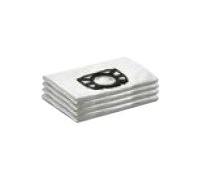 Kärcher 2.863-006.0 Bianco MV 4 MV 5 MV 6 400 g Sacchetti filtro in pile 4 pezzi