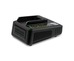 Kärcher 24450360 Caricabatterie rapido per batteria da 18 V, nero