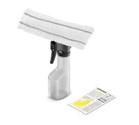 Kärcher 26331140 Flacone Spray con Panno in Microfibra, Accessorio per Aspiragocce Kärcher WV