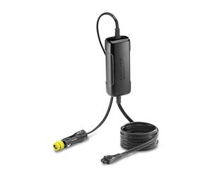 KÄRCHER Adattatore per auto KAR012 per Mobile Outdoor Cleaner OC 3, consente il funzionamento tramite la batteria dell'auto, 150 x 38 x 44 mm