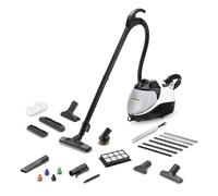 Kärcher SV 7 Pulitore a vapore cilindrico 0,5 L 2200 W Nero, Grigio, Bianco