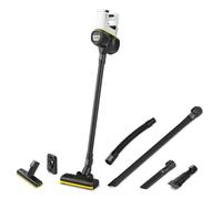 Kärcher VC 4 Aspirapolvere a bastone 2 in 1 Batteria Secco Schiuma Senza sacchetto Nero, Bianco 2,5 Ah