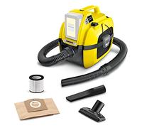 Aspirapolvere multiuso Karcher WD 1 a batteria 18 V - solidi liquidi e soffiatore