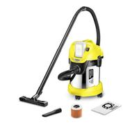 Kärcher WD 3 Battery Premium 17 L Aspiratore a cilindro Secco e bagnato 300 W Sacchetto per la polvere