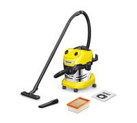 KÄRCHER aspiratore solidi liquidi WD 4 S V-20/5/22, 1000 W, contenitore in accia