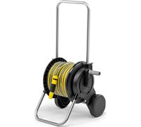 Karcher Set carrello per tubi HT 2.20, compatto, base extra larga, tubo 20 m, nero
