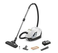 Aspirapolvere con filtro ad acqua Filtri 99,95% Potenza 650 W Colore Bianco Raggio d'azione 10,2 m