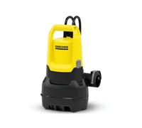 KÄRCHER Elettropompa a Immersione SP 16.000 Dirt, Portata 16.000 l/h, Profondità di Immersione max. 7 m, Filtra Particelle di Dimensioni Fino a 20 mm, Altezza Acqua Residua 25 mm, Pressione 0,8 bar