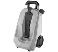 Kärcher Trolley serbatoio d'acqua mobile WT 12l, con grandi ruote e manico telescopico, completamente impermeabile, accessorio originale per idropulitrice a batteria a media pressione Kärcher OC 6-18