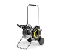 Kärcher HT 5 M, carrello compatto e mobile con base extra larga, robusto avvolgitubo in metallo, manico regolabile in altezza, nero