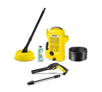 Karcher idropulitrice k 2 universal edition home, pressione 110 bar, portata 360 l/h, area di lavoro 20 m²/h, filtro acqua premontato, tubo e pistola alta pressione, ugello rotante, lavasuperfici