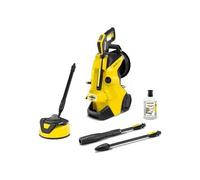 Kärcher Idropulitrice K 4 Premium Power Control Home 130 Bar, Dimensioni Standard, Avvolgitubo, Lavasuperfici, 2 Lance, Ugello Mangia Sporco Vario Power, Pistola con display LED, Plug'n'Clean, Tubo 8m