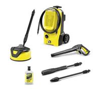 Kärcher K 5 Classic Home - Idropulitrice ad Alta Pressione da 145 bar, 1800W, Idropulitrice elettrica ad acqua fredda, 2 accessori, Avvolgitubo integrato, Lavasuperfici, Giallo/Nero