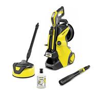 Kärcher Idropulitrice K 5 Premium Smart Control Home fino 145 e 15 Bar, 2 lance, Dimensioni Standard, Boost, Avvolgitubo, Lavasuperfici, MultiJet 3in1 MangiaSporco, VarioPower, Pistola LED, Tubo 10m