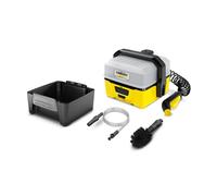 Kärcher OC 3 + Adventure idropulitrice Compatta Batteria 120 l/h Nero, Giallo