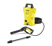 Kärcher K 2 Basic 1.673-159.0 Idropulitrice a Freddo, 110 Bar, 360 L/H, 20 M²/H di Pulizia, con Pistola Alta Pressione, 1 Lancia, Tubo da 3 M, Nero/Giallo
