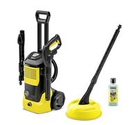 Idropulitrice Karcher K4 Black Home 130bar 420L/h con lance patio e detergente