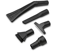 Kärcher Kit accessori per la pulizia dell'auto per aspiratori professionali Kärcher NT, diametro nominale DN 35, utile per pulizia rivestimenti interni, dei tappetini, delle fessure dell'auto