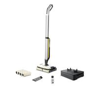 Kärcher Lavapavimenti FC 7 Cordless Extra, Pavimenti puliti in una sola passata, Pet Friendly, 4 rulli rotanti in microfibra montati e 4 nella confezione, Autonomia 45 minuti, 135 m², esclusiva Amazon