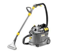 Kärcher Puzzi 8/1 Adv, potente per la pulizia di tappezzeria, rimozione delle macchie su superfici tessili, incl. bocchetta da 240 mm e tubo di aspirazione, antracite