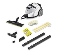 KÄRCHER Pulitore a Vapore SC 5 Iron Plug con presa per ferro da stiro, Pronto in 3 min., Serbatoio estraibile 2l, Area 150m², Include il Kit Pulizia pavimenti e filtro Anti-calcare.