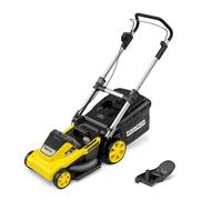 Kärcher Rasaerba a Batteria LMO 5-18 Dual, Larghezza di Taglio 41 Cm, Altezza di Taglio 25-75 mm, Cesto Raccoglierba 45 Litri, Monta 2 Batterie Kärcher 18 V Non Incluse