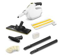 Kärcher SC 1 Multi & Up Pulitore a vapore portatile 0,2 L 1300 W Nero, Giallo