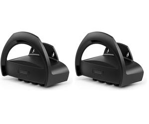 Kärcher Sella Portatubi per Tubi da Giardino di ogni dimensione - Resistente ai Raggi UV e al Gelo - Aggancio Parete, Alloggiamento Accessori (Confezione da 2)