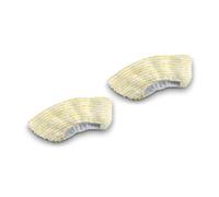 KÄRCHER Set di coperture per bocchetta manuale, 2 coperture in fibra pregiata per una rimozione e un assorbimento dello sporco efficaci, accessorio originale per i pulitori a vapore Kärcher