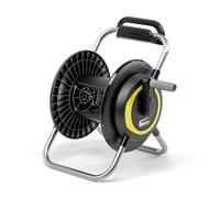 Kärcher Supporto per tubo HR 3, capacità: max. 40 m (a seconda dello spessore del tubo), flessibile, facile da riporre a parete e per uso mobile in giardino, nero