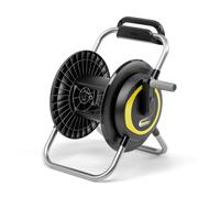 Kärcher Supporto per tubo HR 3, capacità: max. 40 m (a seconda dello spessore del tubo), flessibile, facile da riporre a parete e per uso mobile in giardino, nero