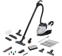 Kärcher SV 7 Pulitore a vapore cilindrico 0,5 L 2200 W Nero, Grigio, Bianco