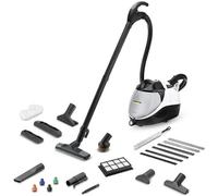 Kärcher SV 7 Pulitore a vapore cilindrico 0,5 L 2200 W Nero, Grigio, Bianco