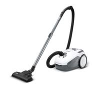 Kärcher VC 2 Aspirapolvere, con Sacchetti Filtranti in Vello, Potenza Assorbita 700 W, Raggio Operativo 7,5 m, Peso Leggero 5,1 kg, Filtro HEPA 13, Bocchetta Pavimenti e Fessure, Spazzolina Mobili