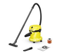 KARCHER WD 2 Plus V-12/4/18/C, Bidone Aspiratutto/Soffiante Solidi Liquidi