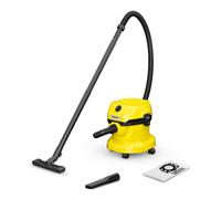 Kärcher WD 2 Plus V-12/4/18 12 L Aspiratore a cilindro Secco e bagnato 1000 W Sacchetto per la polvere