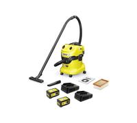 Kärcher WD 4-18 Dual Battery kit Aspiratore solido-liquido