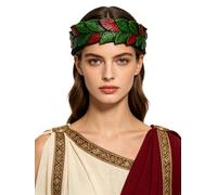 Kaerm Circlet Dio Elfo Della Foresta Uomini E Donne Cappello Romano Antico Corona Dell'Imperatore Romano Accessorio Cerchio Festa A Tema