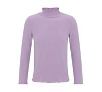Kaerm Maglia Termica Bambina e Bambino Manica Lunga Thermal Top Camicia Biancheria Intima Lupetto Maglia Strato Base Top Collo Alto Maglietta Intima Autunno Inverno Viola 7-8 anni