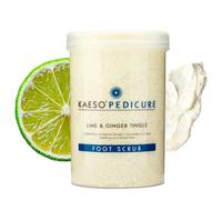 Kaeso - Foot Scrub, esfoliante per i piedi, effervescente al lime e zenzero, confezione da 1200 ml (etichetta in lingua italiana non garantita)
