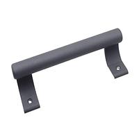 KAFENDA 200mm maniglia per porta scorrevole in lega di alluminio maniglia per porta dell'armadio maniglia per porta interna ed esterna maniglia per porta del magazzino maniglia in metallo (grigio)