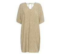 KAFFE 10552454-108532 Vestito, Beige, 44 Donna