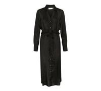 Kaffe - Abito camicia nero profondo con cintura - -Dresses -Donna -Nero -M