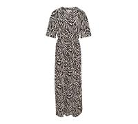 Kaffe Abito 'Ivanna' beige / nero Donna - Abbigliamento - Taglie comode - Abiti Kaffe 40