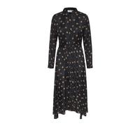 Kaffe - Abito Nero a Pois con Cintura Mustang Dot - - Dresses - Donna - Nero - XS