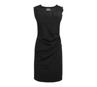 Kaffe - Abito Nero Profondo Vivi con Dettagli in Pizzo - - Dresses - Donna - Nero - XL